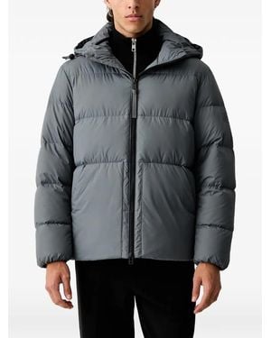 Marc O' Polo Quilted Hooded Padded Jacket - Grey