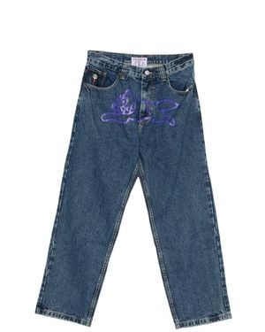 ICECREAM Running Dog Double Scoop Jeans - Blue