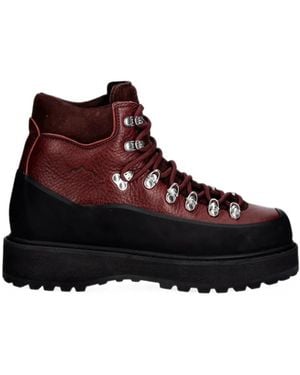 Diemme Roccia Panelled Hiking Trainers - Brown