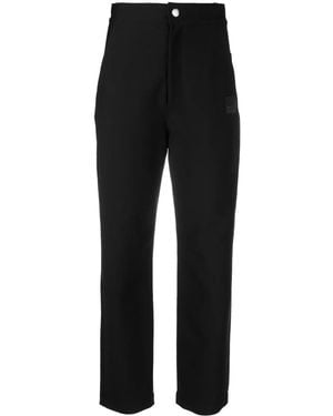 Opening Ceremony High-Waisted Straight-Leg Trousers - Black