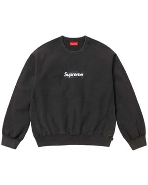 Supreme Washed Box Logo "Ss 25 - Black