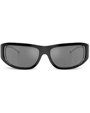 DIESEL Gafas De Sol Con Montura Rectangular - Gris