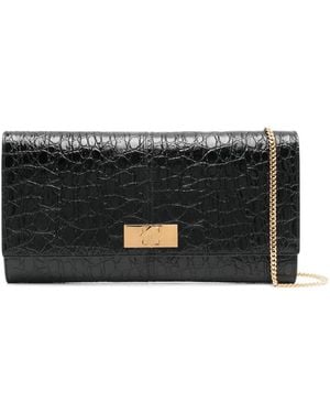Giuseppe Zanotti Montserrat Clutch - Schwarz