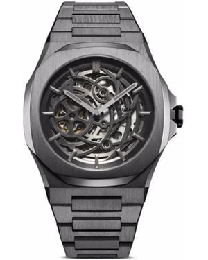 D1 Milano Skeleton Bracelet 41.5Mm - Grey