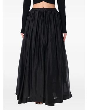THE GARMENT Gathered Maxi Skirt - Black