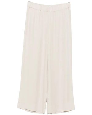 Marc O' Polo Elasticated-Waistband Pants - White