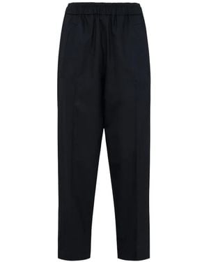 Tela Pantalon À Taille Élastiquée - Black