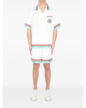 CASABLANCA Casa Way World Series Shirt - White