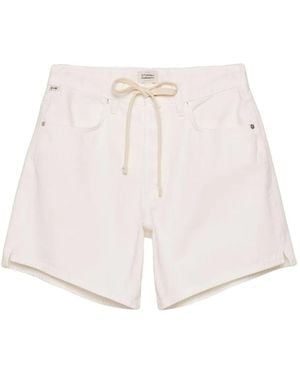 Citizens of Humanity Brynn Drawstring Short - White