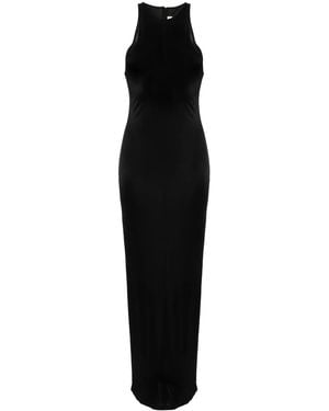 Saint Laurent Sleeveless Maxi Dress - Black