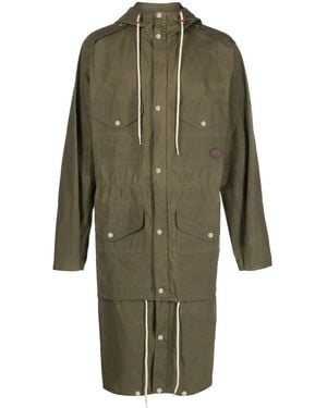 Gucci Waxed Hooded Parka - Green