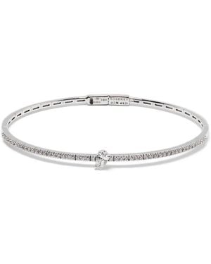 ROSEKEY Bracelet Serti De Diamants En Or Blanc 18 Ct