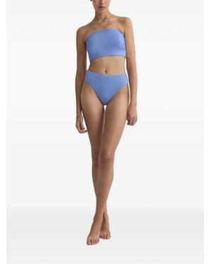 Bondi Born Bragas De Bikini Poppy De Talle Alto - Azul