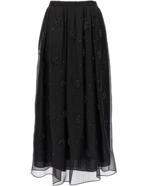 Max Mara 'Wilma' Skirt - Black