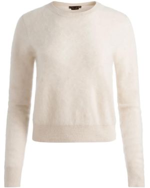 Alice + Olivia Crew-Neck Sweater - White