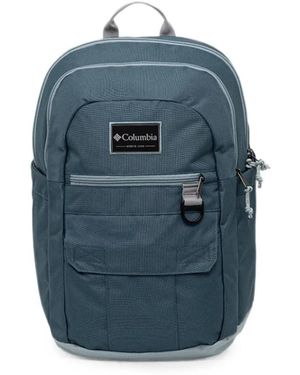 Columbia Mochila Buxton Con Parche Del Logo - Azul