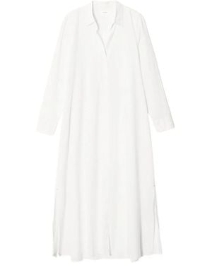 Xirena Boden Shirt Maxi Dress - White