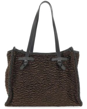 MARCELLA CLUB Sac Cabas Marcella À Motif Animalier - Black