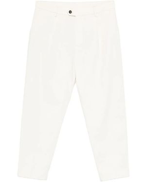 Eleventy Tapered Trousers - White