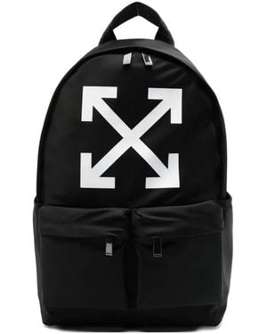 Off-White c/o Virgil Abloh Arrow-Print Backpack - Black