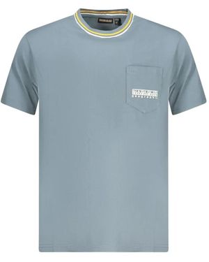 Napapijri Pocket-Detail T-Shirt - Blue