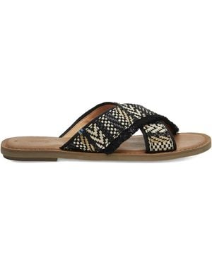 TOMS Sandalias Viv "Black" - Negro