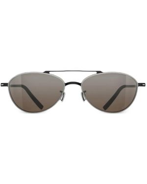 Blackfin Mavericks Round-Frame Sunglasses - Grey