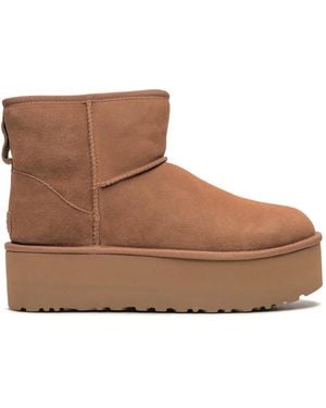 UGG Botas Classic Mini Platform Chestnut - Marrón