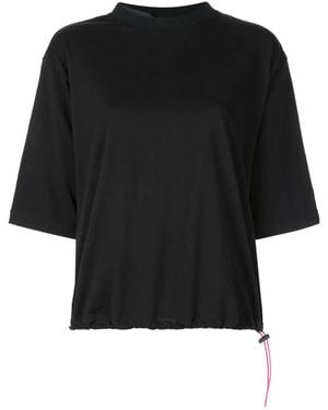 Unravel Project Drawstring T-Shirt - Black