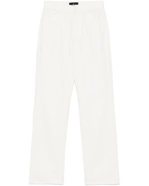 7 For All Mankind Tess Broek - Wit