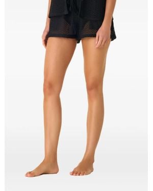 Palmacea Drawstring Shorts - Black