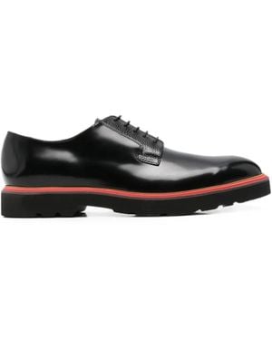 Paul Smith Zapatos Derby Ras Con Acabado Pulido - Blanco