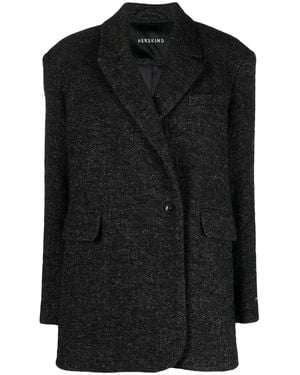 Herskind Wilma Double-Breasted Coat - Black