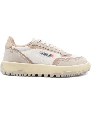 Autry Sneakers mit Logo-Detail - Weiß