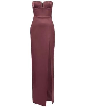 Alex Perry Strapless Gown - Purple
