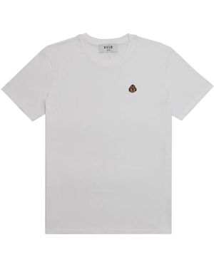PELO FOUNDATION T-Shirt Con Applicazione Yorkshire - Bianco