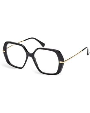 Max Mara Eyewear Lunettes De Vue À Monture Géométrique - Noir