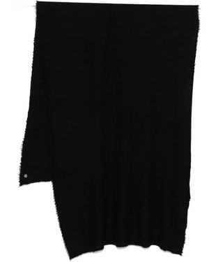 Faliero Sarti Frayed Scarf - Black
