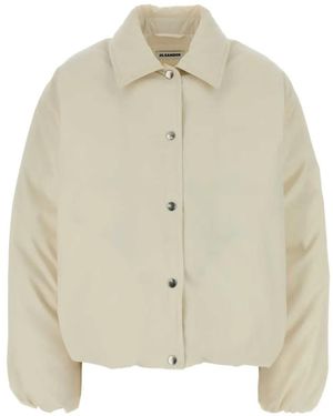 Jil Sander Quilted Jacket - White