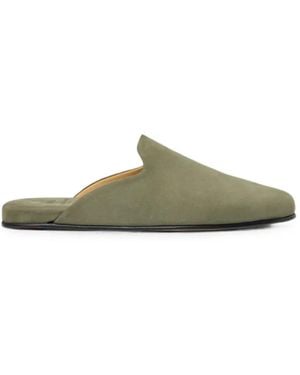 SCAROSSO Atlas Travel Slippers - Green