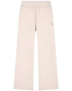 ARMANI EXCHANGE Logo-Patch Track Trousers - White