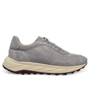 Henderson Sirio Perforated Lace-Up Trainers - White
