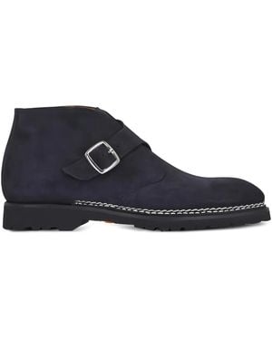 Bontoni Visionario Buckle-Strap Boots - Black