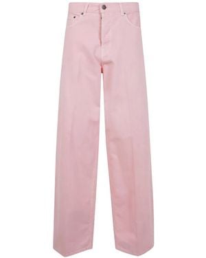 Haikure Bethany Wide-Leg Jeans - Pink