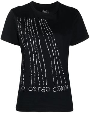 10 Corso Como Graphic-Print T-Shirt - Black