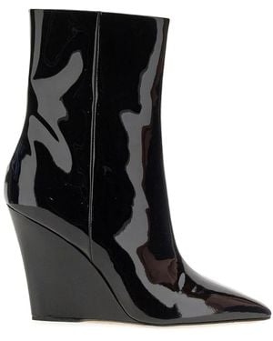 Paris Texas Bottines À Talon Compensé - Noir