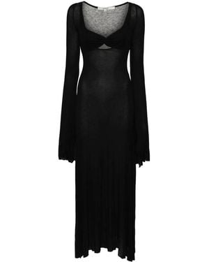 MANURI Nina Maxi Dress - Black