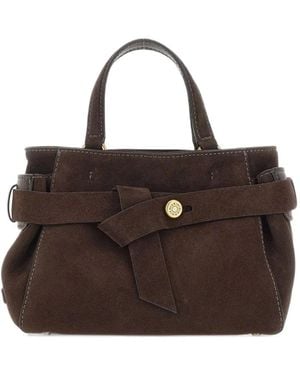 Gianni Chiarini Small Miranda Tote Bag - Brown
