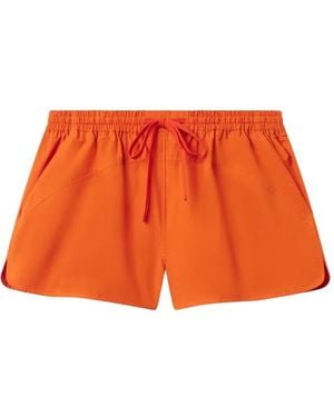 A.L.C. Camden Drawstring Shorts - Orange