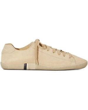 Osklen Lace-Up Suede Trainers - Natural